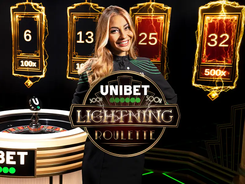 Capa do jogo Unibet Lightning Roulette